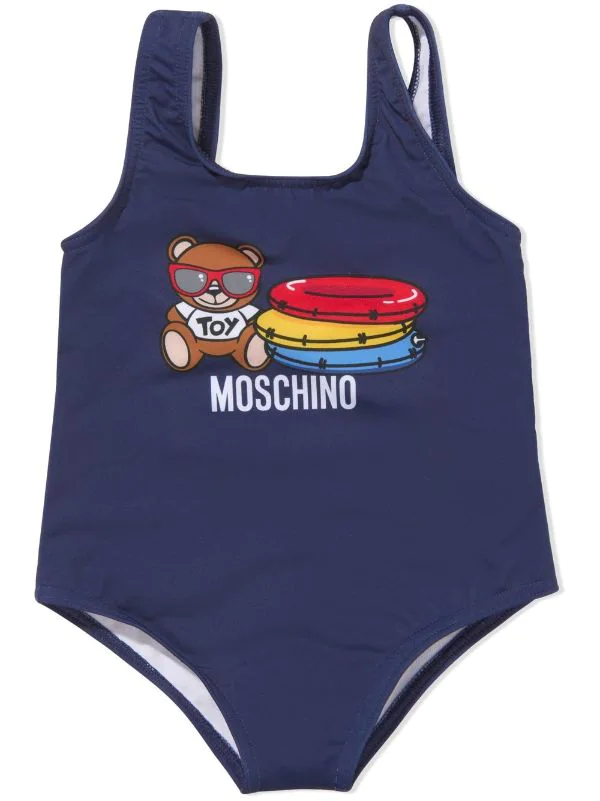 ( Nouvelle Collection ) Moschino Kids Maillot De Bain à Imprimé Ourson Enfant 2 ( Nouvelle Collection ) Moschino Kids Maillot De Bain à Imprimé Ourson Enfant