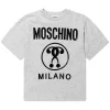 ( Nouvelle Collection ) Moschino Kids T-shirt à Logo Imprimé GREY 1 ( Nouvelle Collection ) Moschino Kids T-shirt à Logo Imprimé GREY -Moschino Kids Soldes Boutique 18309261 39275555 600