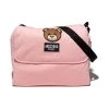 ( Nouvelle Collection ) Moschino Kids Sac à Langer à Motif Teddy Bear Brodé 50209 SUGAR ROSE