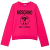 ( Nouvelle Collection ) Moschino Kids Sweat à Logo Imprimé 50557 Flambè Pink 1 ( Nouvelle Collection ) Moschino Kids Sweat à Logo Imprimé 50557 Flambè Pink -Moschino Kids Soldes Boutique 18331268 39271399 600
