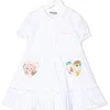 ( Nouvelle Collection ) Moschino Kids 10101 BIANCO OTTICO Robe à Logo Brodé Enfant 2 ( Nouvelle Collection ) Moschino Kids 10101 BIANCO OTTICO Robe à Logo Brodé Enfant -Moschino Kids Soldes Boutique 18333026 39268491 600