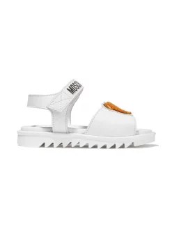 ( Nouvelle Collection ) Moschino Kids Sandales Ă Patch Teddy Enfant