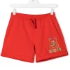 Moschino Kids Short De Sport à Motif Teddy Bear 50109 RED 2 Moschino Kids Short De Sport à Motif Teddy Bear 50109 RED -Moschino Kids Soldes Boutique 18477651 39713998 600